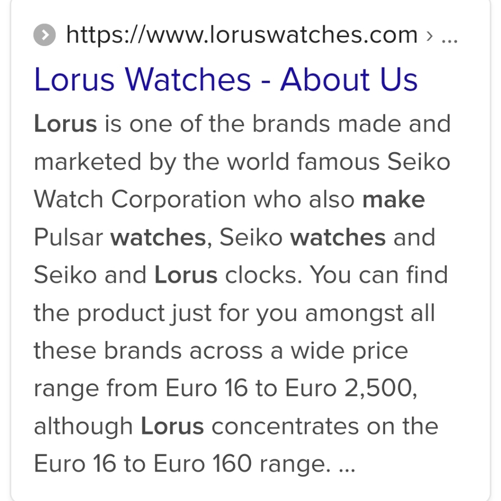 Lorus Watch - image 2